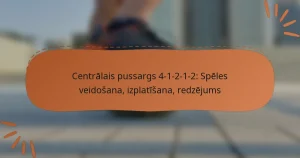 Centrālais pussargs 4-1-2-1-2: Spēles veidošana, izplatīšana, redzējums