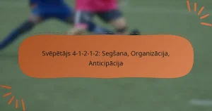 Svēpētājs 4-1-2-1-2: Segšana, Organizācija, Anticipācija